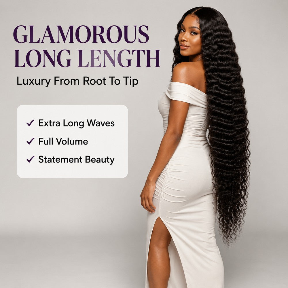 Natural Deep Wave Texture