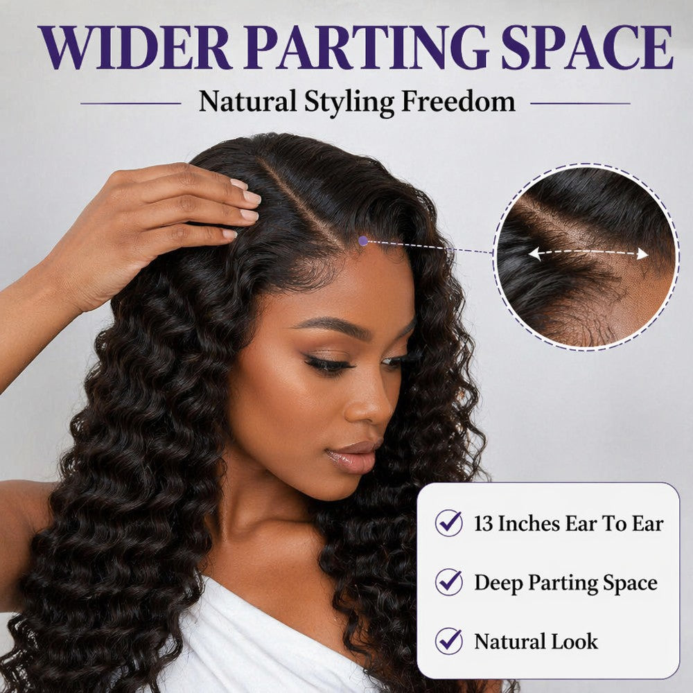 Natural Deep Wave Texture
