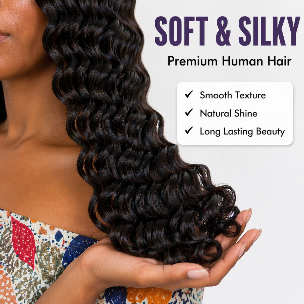 Natural Deep Wave Texture