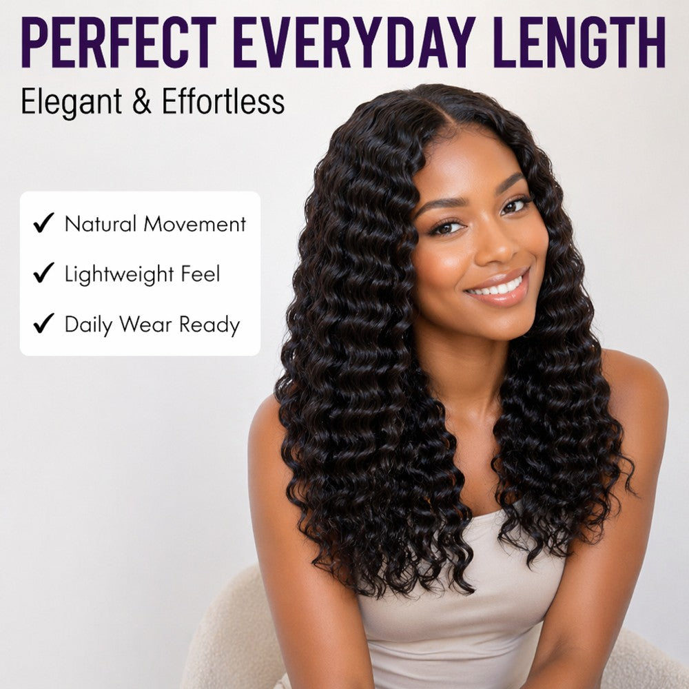 Natural Deep Wave Texture